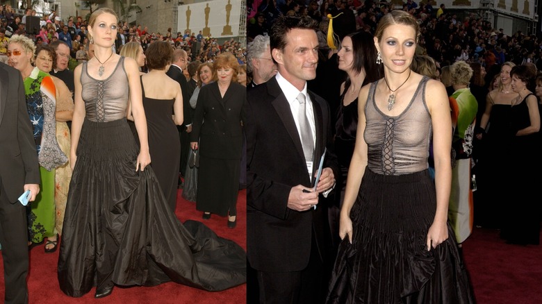 Gwyneth Paltrow at the Oscars in 2002