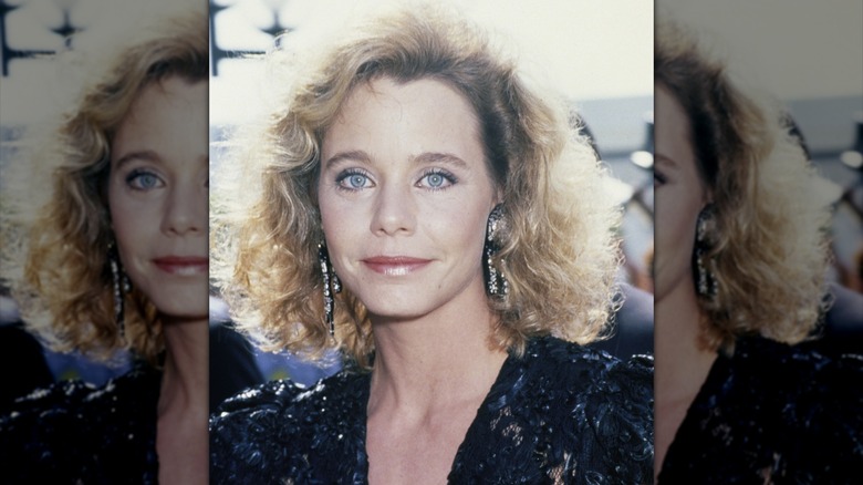 Susan Dey with a curly, voluminous bob in the '80s