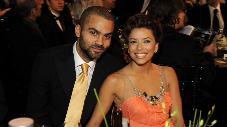 Eva Longoria and Tony Parker in 2009
