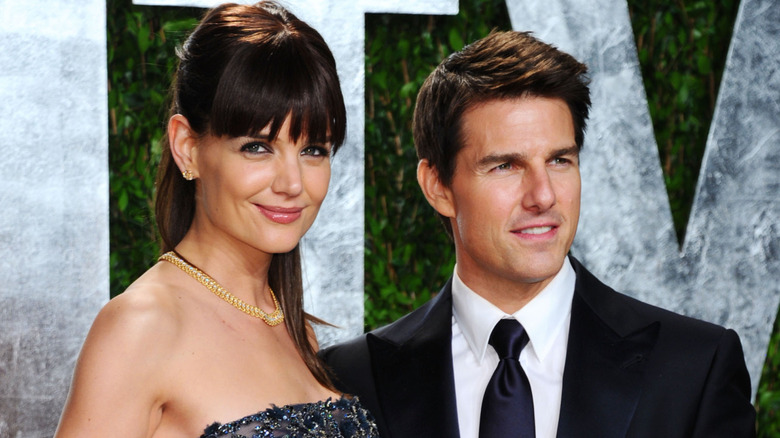 Katie Holmes and Tom Cruise in 2012