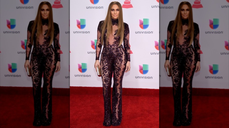 Jennifer Lopez at the 17th annual Latin Grammy Awards in Las Vegas in November 2016