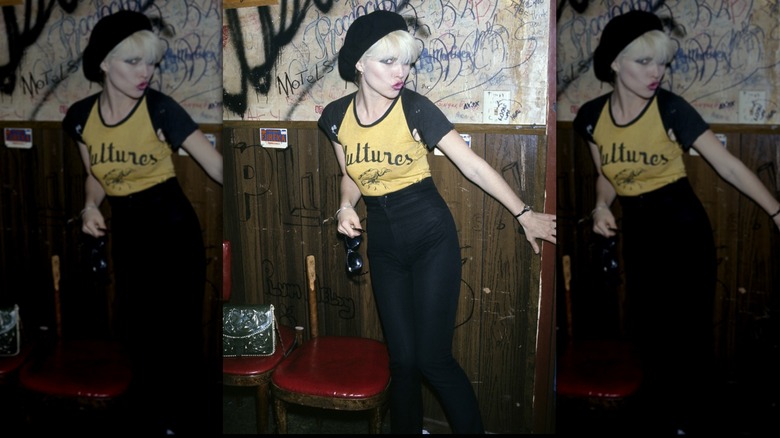 Debbie Harry of Blondie at The Whiskey A Go Go in Los Angeles 1977
