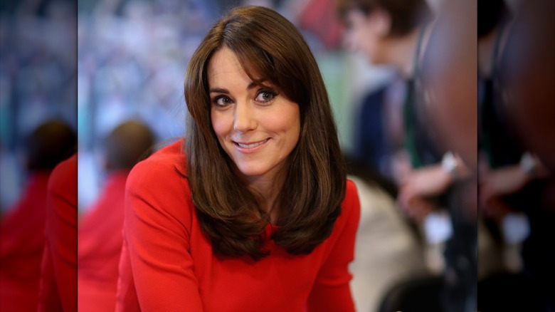 Kate Middleton in London, England, in December 2015