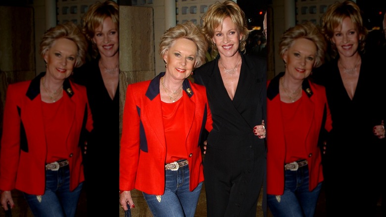 Tippi Hedren & Melanie Griffith during "Ballistic: Ecks vs. Sever" Premiere at Cinerama Dome in Hollywood 2002
