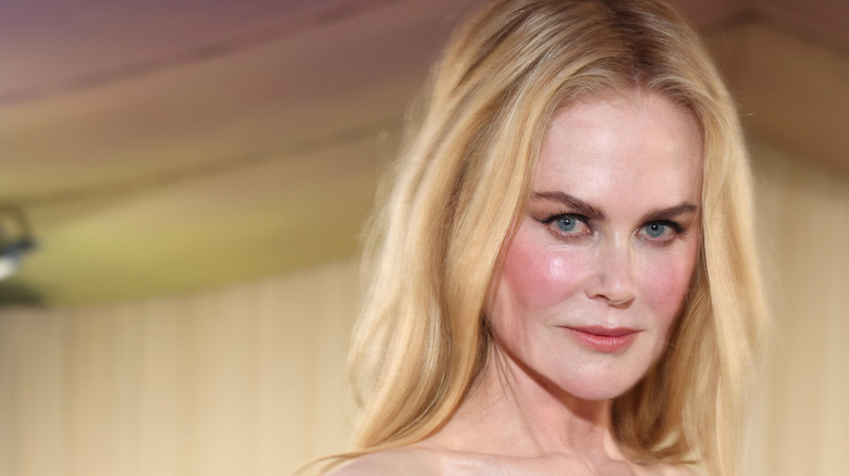 Nicole Kidman attends The 2024 Met Gala Celebrating "Sleeping Beauties: Reawakening Fashion" at The Metropolitan Museum of Art on May 06, 2024 in New York City