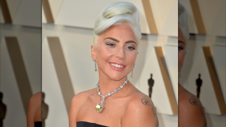 Lady Gaga at the 91st Academy Awards in Los Angeles in February 2019
