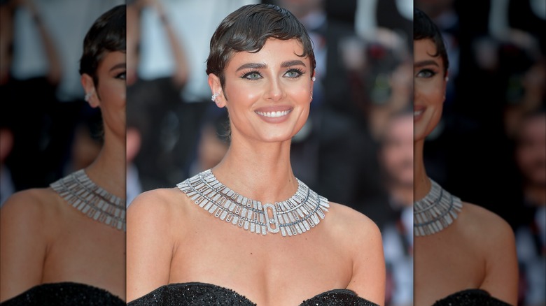 Taylor Hill at the "Le Deuxième Acte" screening at the 77th annual Cannes Film Festival in May 2024