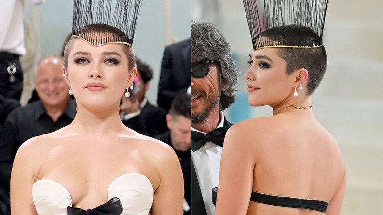 Florence Pugh at the 2023 Met Gala