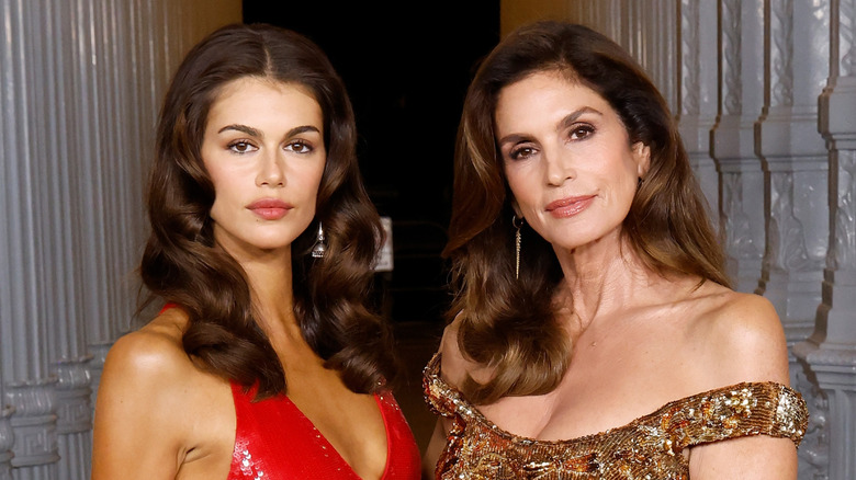 Cindy Crawford and Kaia Gerber in 2025
