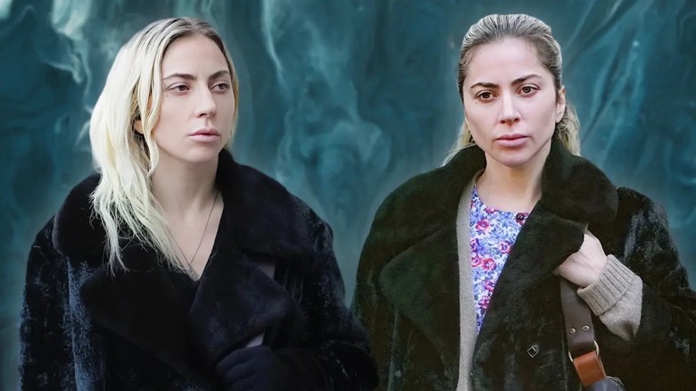 Composite Lady Gaga without makeup
