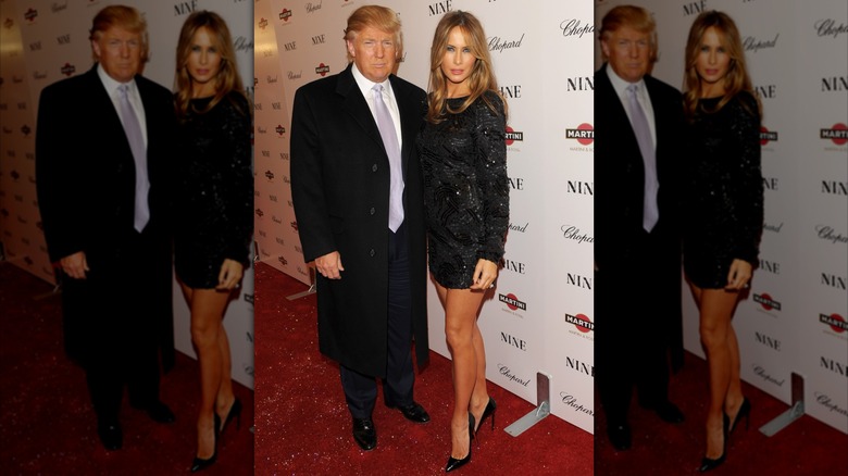 Melania Trump at the premiere of "Nine" in 2009.