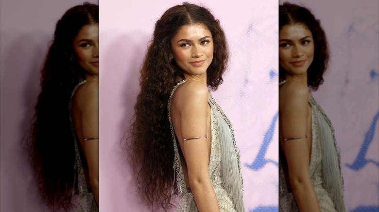 Zendaya at the 2024 Green Carpet Fashion Awards in Hollywood in March 2024