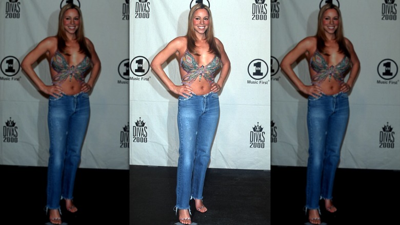 Mariah Carey at the "VH1 Divas 2000: A Tribute to Diana Ross" show