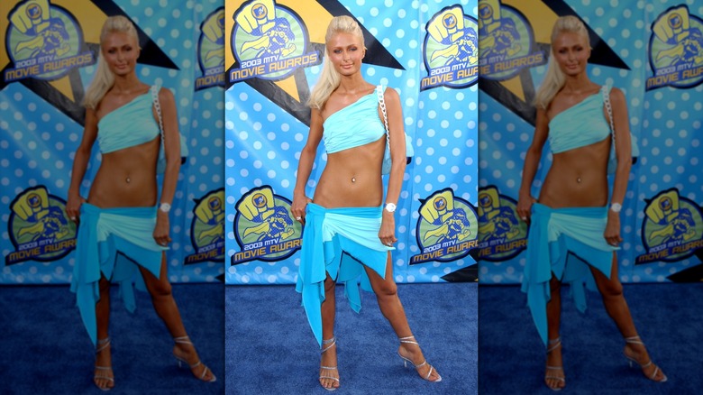 Paris Hilton at the 2003 MTV Movie Awards