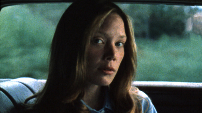 sissy spacek in the front seat