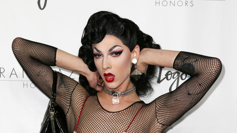 Violet Chackia in full glam makeup