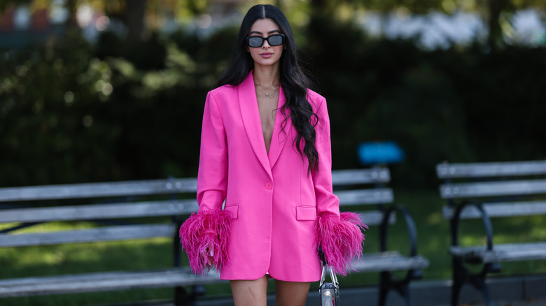 Hot Pink Is the Latest Fashion Trend That Celebrities and Street Style  Stars Are Loving For Fall and Winter