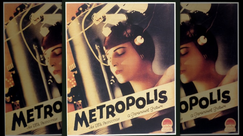 A 1927 poster promoting "Metropolis"