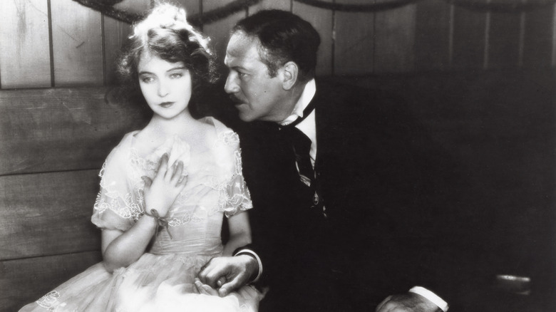 A still from the 1928 movie "The Wind"