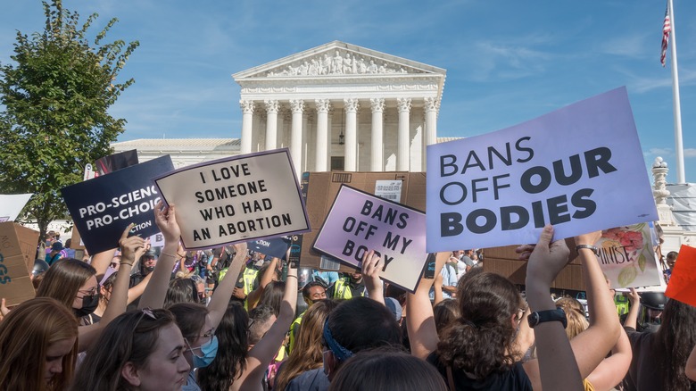 Roe v. Wade protest