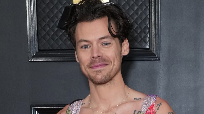 harry styles at event