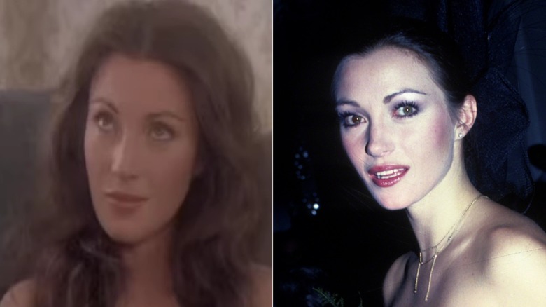 Jane Seymour as Cathy in East of Eden 1981 (L) & Jane Seymour in 1981 in New York City (R)