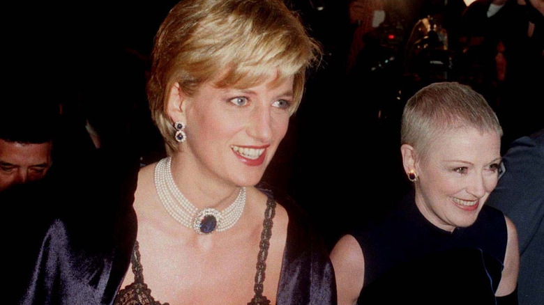 Princess Diana wearing John Galliano dress