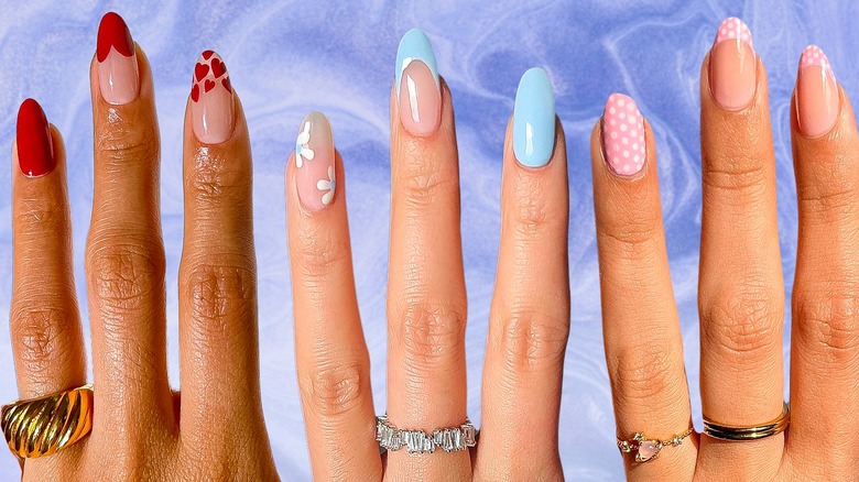 32 Accent Nails That Will Inspire Your Next Mix-And-Match Mani