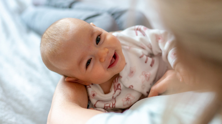 Happy smiling baby