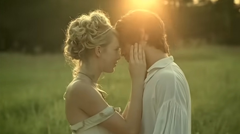 Taylor Swift in the Love Story music video