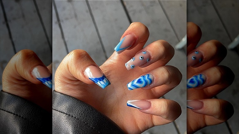 50 Mismatched Manicure Designs To Banish Boring Nails