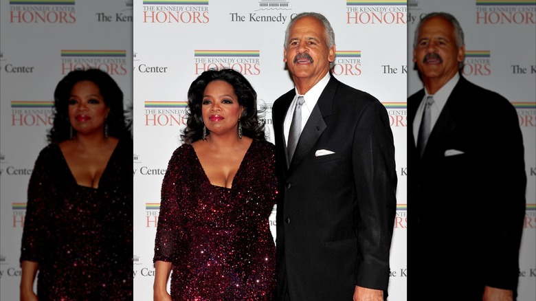 Oprah Winfrey and Stedman Graham at The Kennedy Center Honors