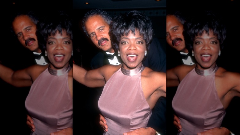 Oprah Winfrey and Stedman Graham at the 1995 Daytime Emmys