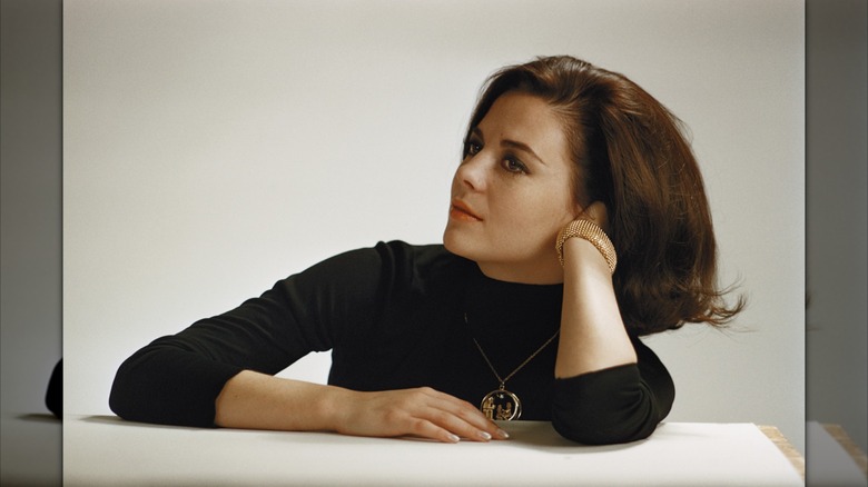 A portrait of Natalie Wood.