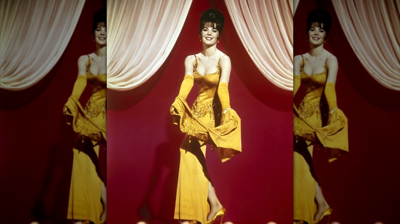 A photo of Natalie Wood as Gypsy Rose Lee in the film "Gypsy."