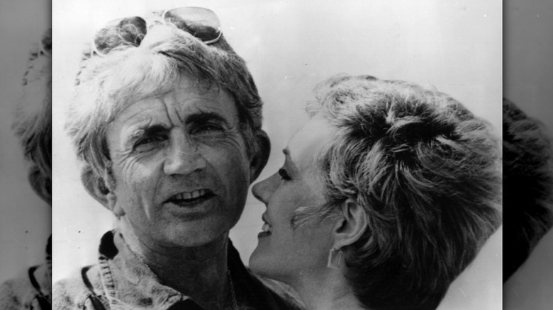 Blake Edwards and Julie Andrews smile together in 1979