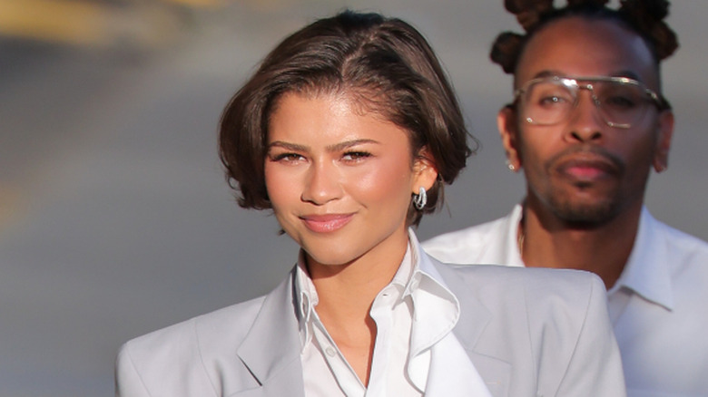 Zendaya arrives to the taping of 