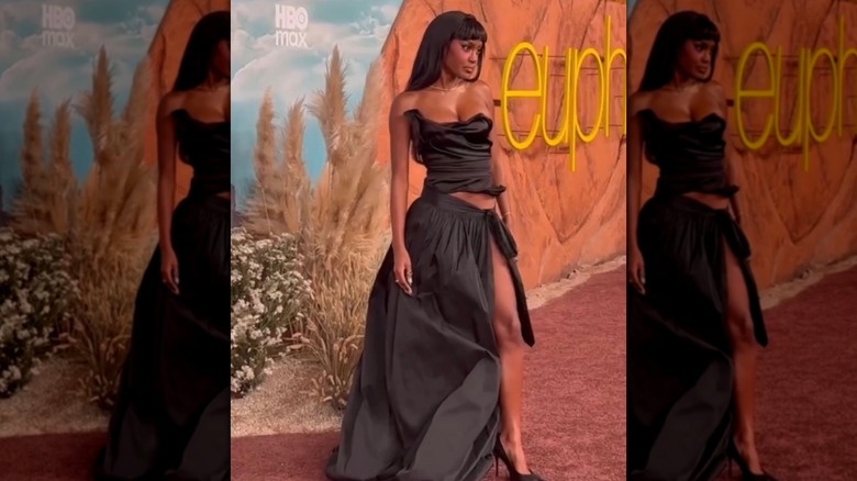 Ciara Miller at the Euphoria Season 3 premiere