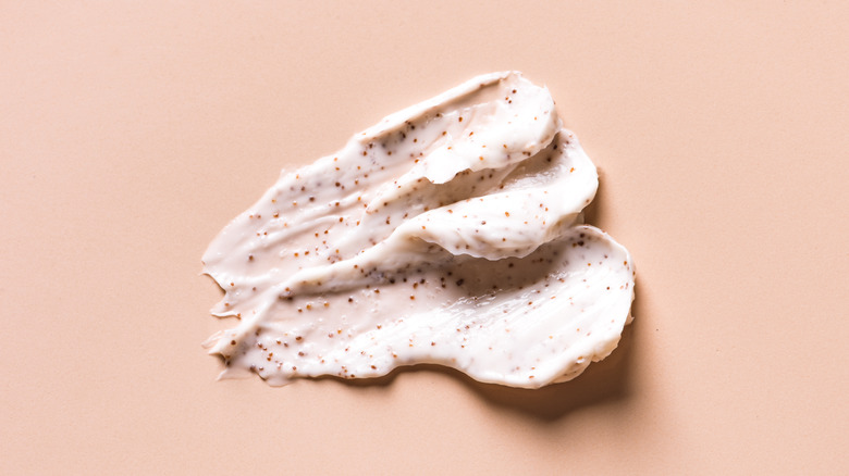 pink scrub product