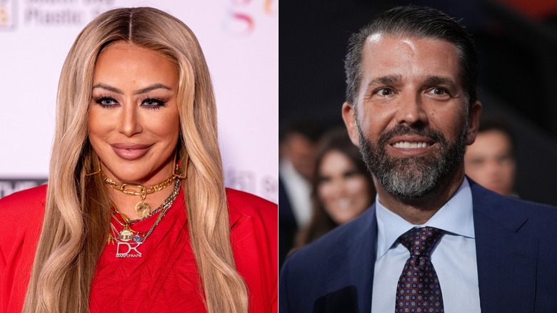 Aubrey O'Day and Donald Trump Jr.