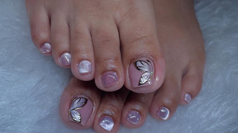 Butterfly pedicure
