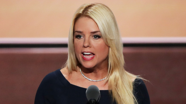 Pam Bondi in 2016 with looser facial features