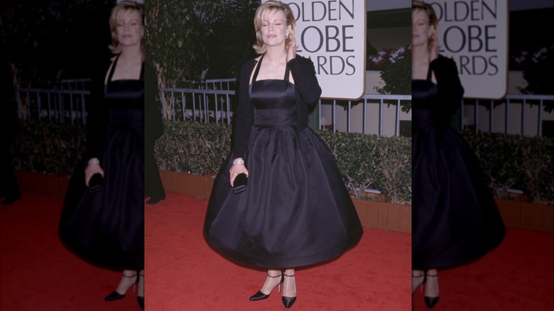 Kim Basinger at the 55th annual Golden Globe Awards in Beverly Hills in January 1998