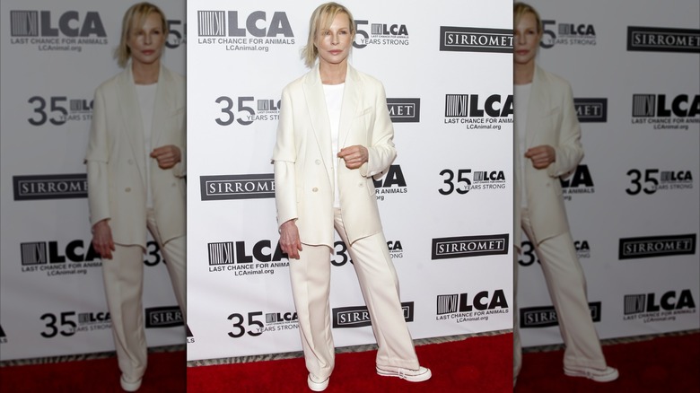 Kim Basinger at the Last Chance for Animals' 35th anniversary gala in Beverly Hills in October 2019