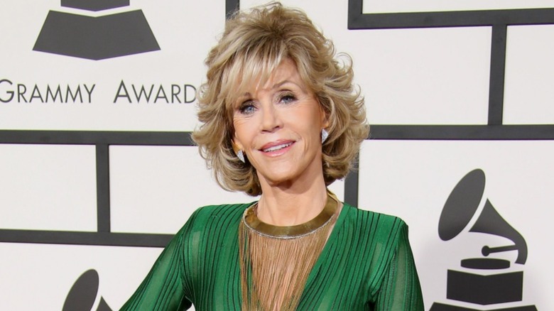 Jane Fonda at the 57th annual Grammy Awards in Los Angeles in February 2015