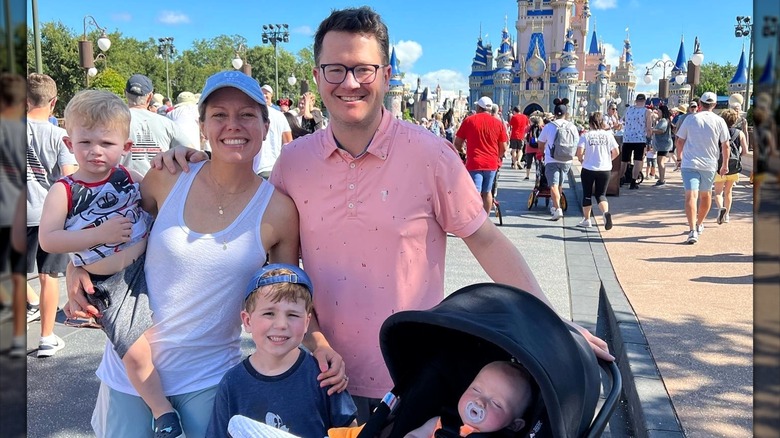 Dylan Dreyer and her family at Disney in 2022