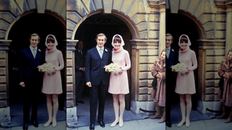 Audrey Hepburn and Dr. Andrea Dotti's wedding, 1969