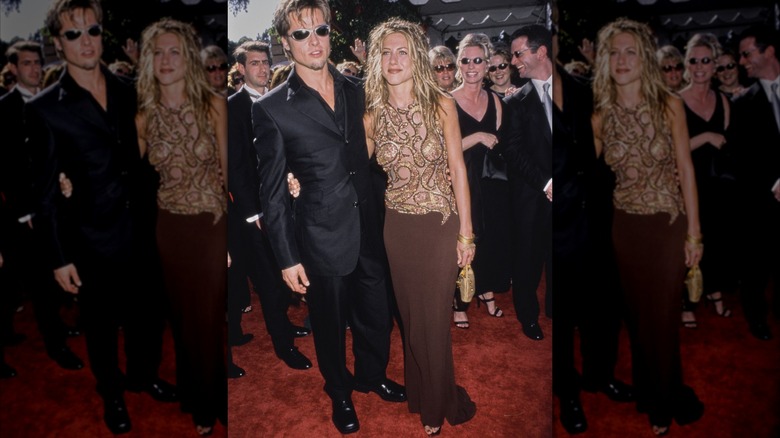 Jennifer Aniston at the Emmy Awards in 1999