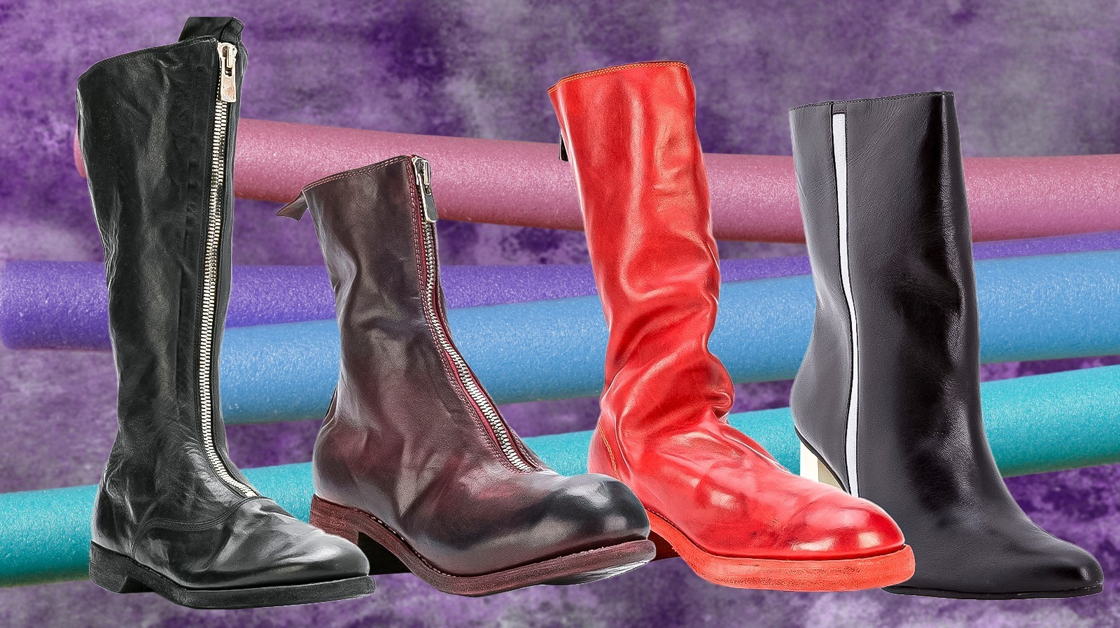 A Pool Noodle Is The Secret To Keeping Your Boots In Good Shape
