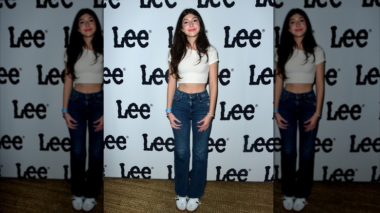 Sunny Sandler attends Lee's Sheeran event at the Bootsy Bellows Suite at SoFi Stadium on September 23, 2023